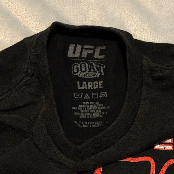 UFC Black and Red Jon Jones Graphic Tee - Picture 2 of 3